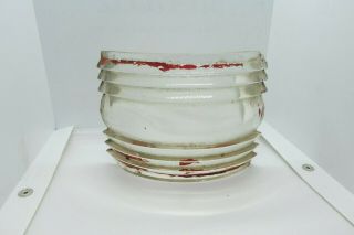 Vintage Glass Front Lens For Nautical Navigation Lamp