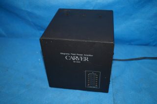 Carver M - 400 Magnetic Field Power Cube Amplifier Amp Stereo Bridgeable