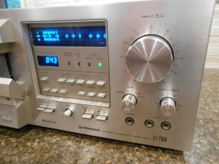 Pioneer Ct - F950 Cassette Deck - Cosmetics,  For Repair/parts Only