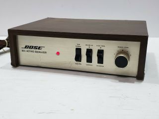 Bose 901 Series Ii Active Equalizer Good