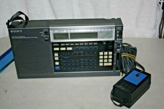 Sony Icf - 2001d Am Fm Lw Mw Sw Pll Synthesized Shortwave Radio Receiver