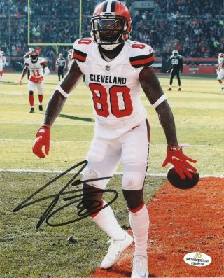 Jarvis Landry Cleveland Browns Signed 8x10 Photo