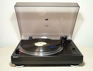 Sony Ps - Lx350h Belt Drive Stereo Turntable Xclnt Pitch Contrl Es Classic