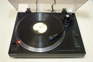 SONY PS - LX350H BELT DRIVE STEREO TURNTABLE XCLNT PITCH CONTRL ES CLASSIC 3