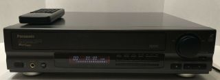 Panasonic Lx - 101 Multi Laser Disc Player With Remote Control Multilaser