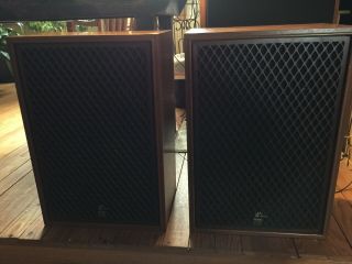 Sansui Sp - 3000 Speakers 5 Way Speakers Made In Japan With Wood Cabinets