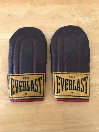 Vintage Everlast Boxing Gloves Speed Bag Training Gloves 4308