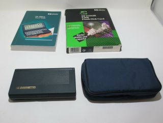 Hp Hewlett Packard 200lx Palmtop Pc 1mb Ram With Hp F1012b 5 Mb Flash Disc Card