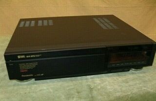 VINTAGE 1989 PANASONIC AG - 1830 PRO LINE VHS VCR IMMACULATE NO USE ORIG.  OPEN BOX 3