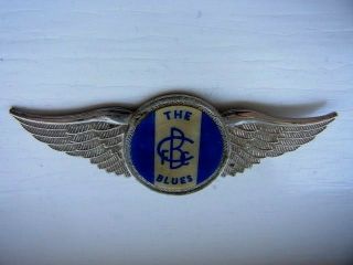 Birmingham City The Blues Large Wings Vintage Badge