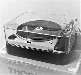 Thorens Td124,  Swiss Quality Dustcover,  Hotte,  Haube,  For Sme,  Ortofon Tonearm