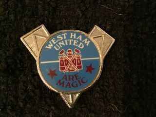 West Ham Utd Vintage Pin Badge