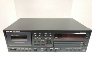 Tascam Cd - A630 Cassette 3 - Cd Deck And Great