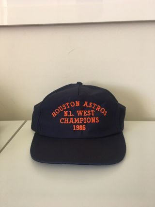 Vintage Houston Astros Snapback - Champions 1986