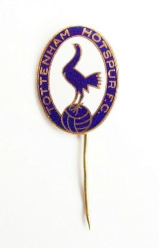 Vintage Tottenham Hotspur Spurs Football Stickpin Pin Badge - Version 3