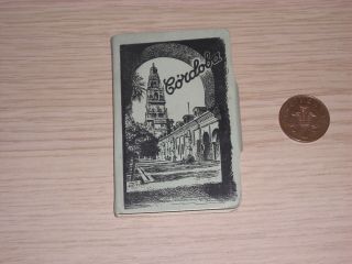 Vintage " Cordoba " Souvenir Miniature Photo Album.
