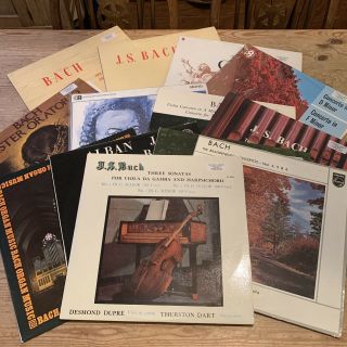 13 Vintage Classical Lp 12 " Vinyl Records Bach