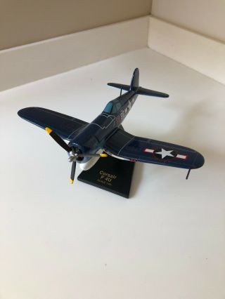 Toys And Models F4u Corsair 1:48 Scale Mahogany - Display Model