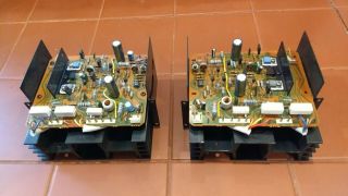 Sansui Au - 717 Amplifier F - 2721 Module Recapped Outputs