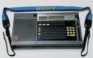 Sony Icf - 2010 Air/fm/lw/mw/sw/ssb Pll Synthesized Receiver Shortwave Radio
