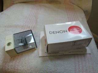 Denon Model Dl - 103r.  Moving Coil Phono Cartridge.  Turntable.  Box
