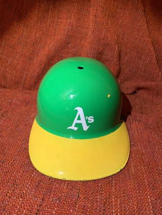 Oakland Athletics A’s Vintage Novelty Batting Helmet • 1980s • Rickey Henderson