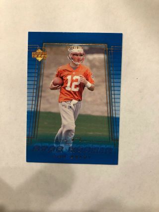 2000 Upper Deck Tom Brady.  Will Ship In Sleeve And Top Loader