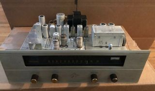 The Fisher Km60 Km 60 Fm Tube Tuner In Very