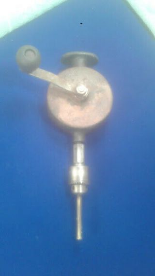 Vintage Snap On Blue Point Hand Crank Valve Lapping Tool