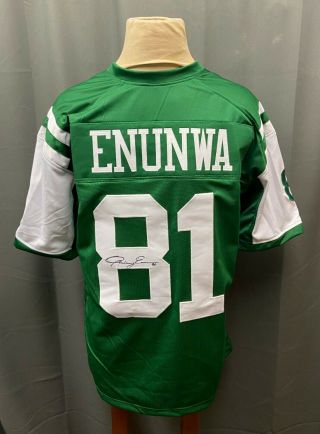 Quincy Enunwa 81 Signed Ny Jets Jersey Autographed Sz Xl Jsa Witnessed
