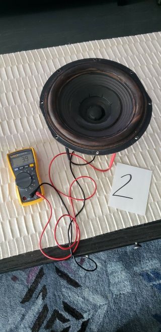 (1) Acoustic Research Ar3 Ar3a Alnico Woofer Speaker 2 Of 2