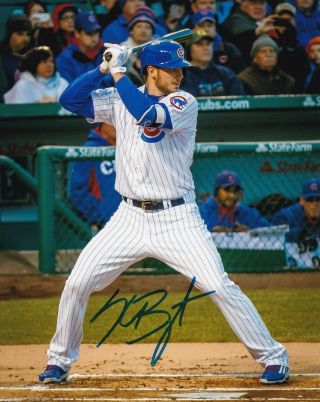 Kris Bryant Signed Autographed 8x10 Photo Chicago Cubs