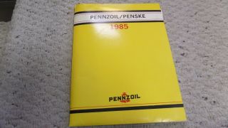1985 Pennzoil/ Penske Racing Paperwork - Rick Mears,  Al Unser,  Danny Sullivan