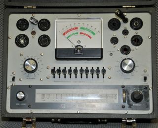 Knight Kg - 600b Vacuum Tube Tester Looks Good Fine Ready To Use