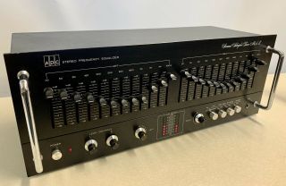 Adc Sound Shaper 2 Mark Ii Eq 12 Band Stereo Equalizer Ss2 Mk Ii Multi Voltage