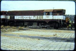 Osld Railroad Slide Brazil Cvrd 552 G12 At Victoria 4/1/80