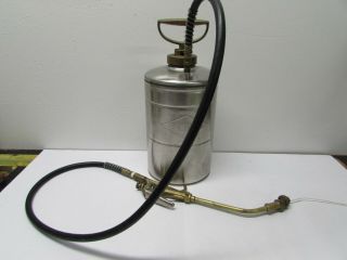 Vintage Orkin Bug Sprayer - Brass And Stainless Steel - Pest Control