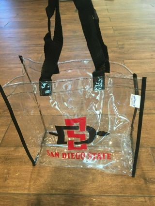 2019 San Diego State University Aztecs Football Clear Tote Bags 2019