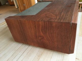 Fisher Walnut Cabinet For 400,  500c,  800c Receivers