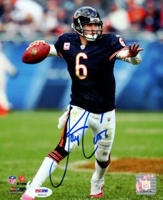 Jay Cutler Authentic Autographed Signed 8x10 Photo Chicago Bears Psa/dna 102503