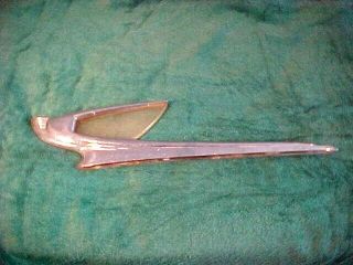 1939 Chevrolet Master Deluxe Hood Ornament With Insert Oem 29784