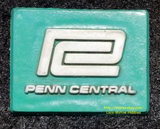 Lmh Refrigerator Magnet Penn Central Rr Pennsylvania Pc Railway White On Green