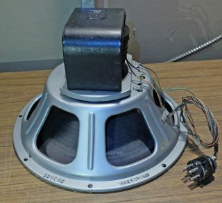 1957 Jensen F12n C6231 Field Coil Speaker - 220702 - Tests 5890 Fc / 6.  0 Vc