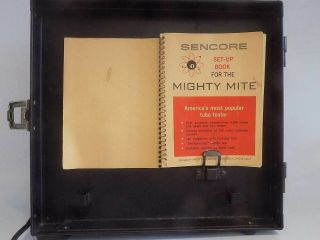SENCORE TC154 MIGHTY - MITE VI TUBE TESTER & DATA BOOK 3