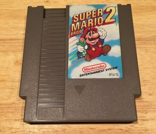 Mario Bros.  2 Ii Nintendo Nes Vintage Classic Game Cartridge