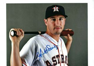 Garrett Stubbs Auto Autographed 8x10 Photo Signed Picture W/coa Houston Astros 2