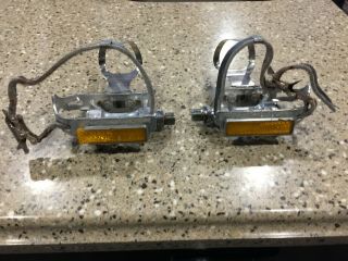 Vintage Kkt Pro Vic Ii Bianchi Bycycle Pedals