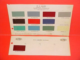 1958 1959 Mg Mga Twin - Cam Roadster Coupe Magnette Mark Iii Sedan Paint Chips