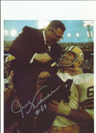 Green Bay Packers Jerry Kramer Signed Photo W/