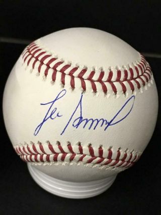 Lee Smith Autograph Signed Mlb Baseball Auto Tristar Hof